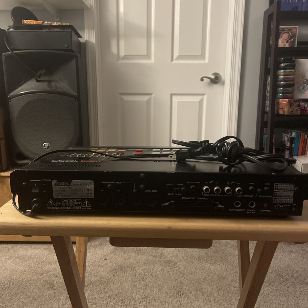 Fostex 4050 Autolocator - Powers on - SOLD AS/IS