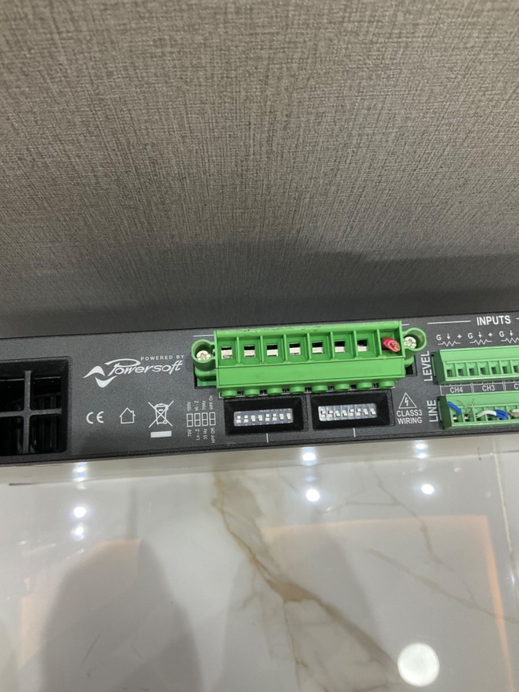 POWERSOFT QUATTROCANALI 1204-DSP+ PROFESSIONAL AUDIO AMPLIFIER