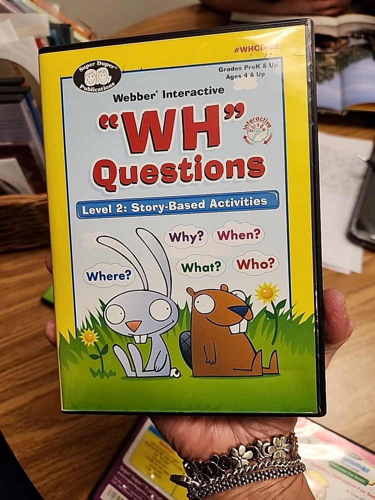 4 Super Duper - Webber WH Questions & GRAMMAR CD-ROM
