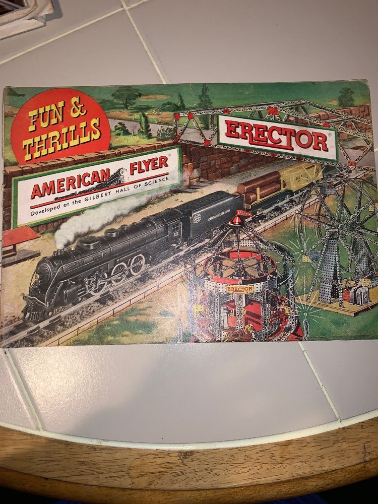 Vintage 1949 American Flyer Erector Catalog