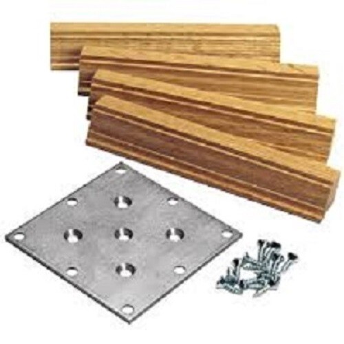 Newel Mounting Kit (Oak) - NEW   LAST ONE!