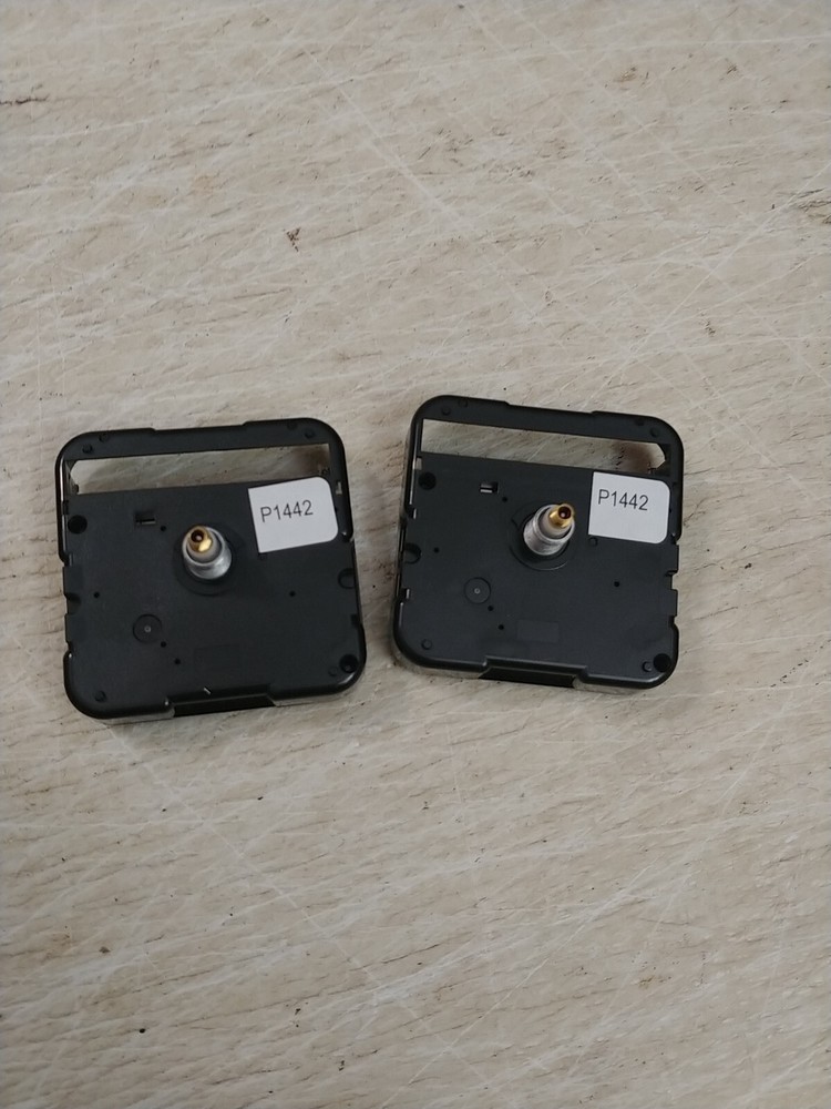 2 QUARTZ CLOCK HI-TORQUE AA MOVEMENTS P1442