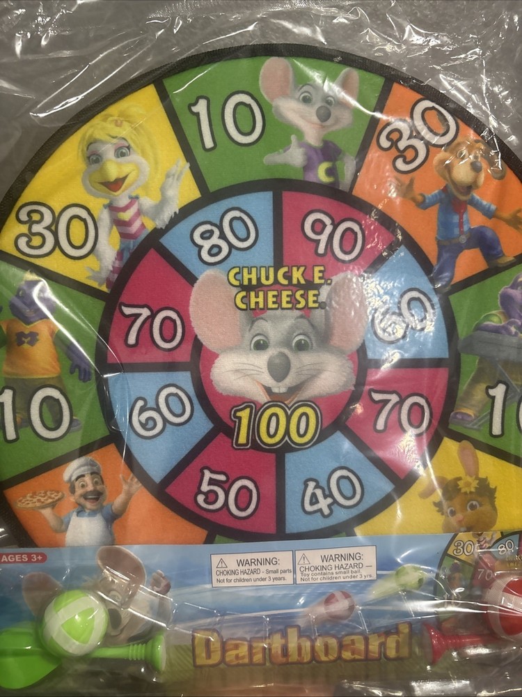 Chuck E Cheese Dartboard