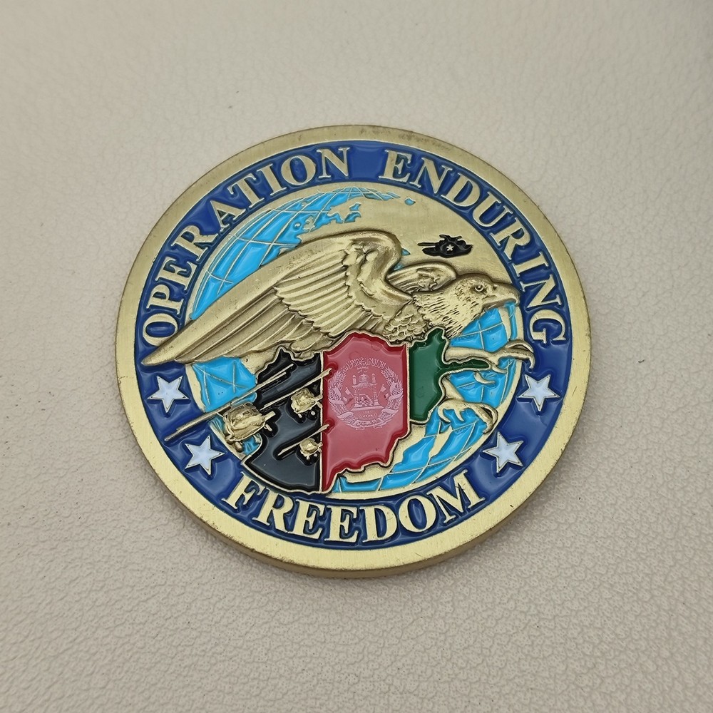 Afghanistan Operation Enduring Freedom Challenge Coin