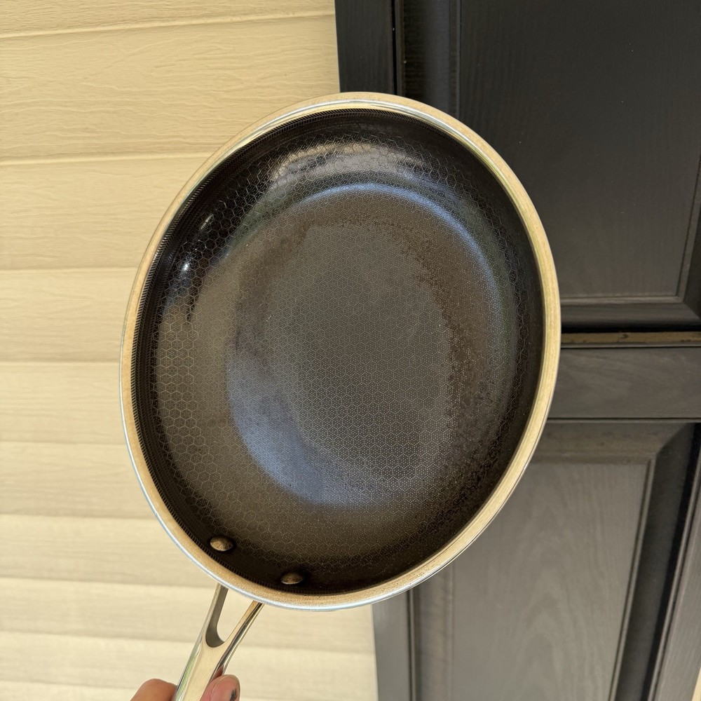 Hexclad Hybrid Cookware 8 Piece Set Preowned Great Condition