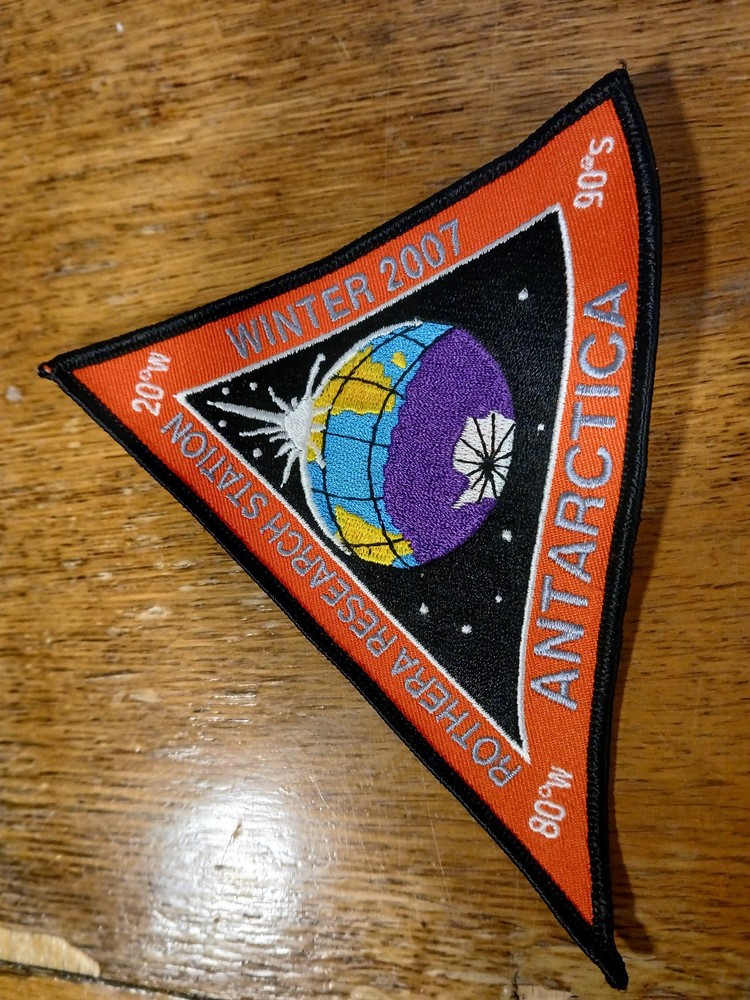 Antarctic Winterers Patch - Rare BAS Rothera 2007
