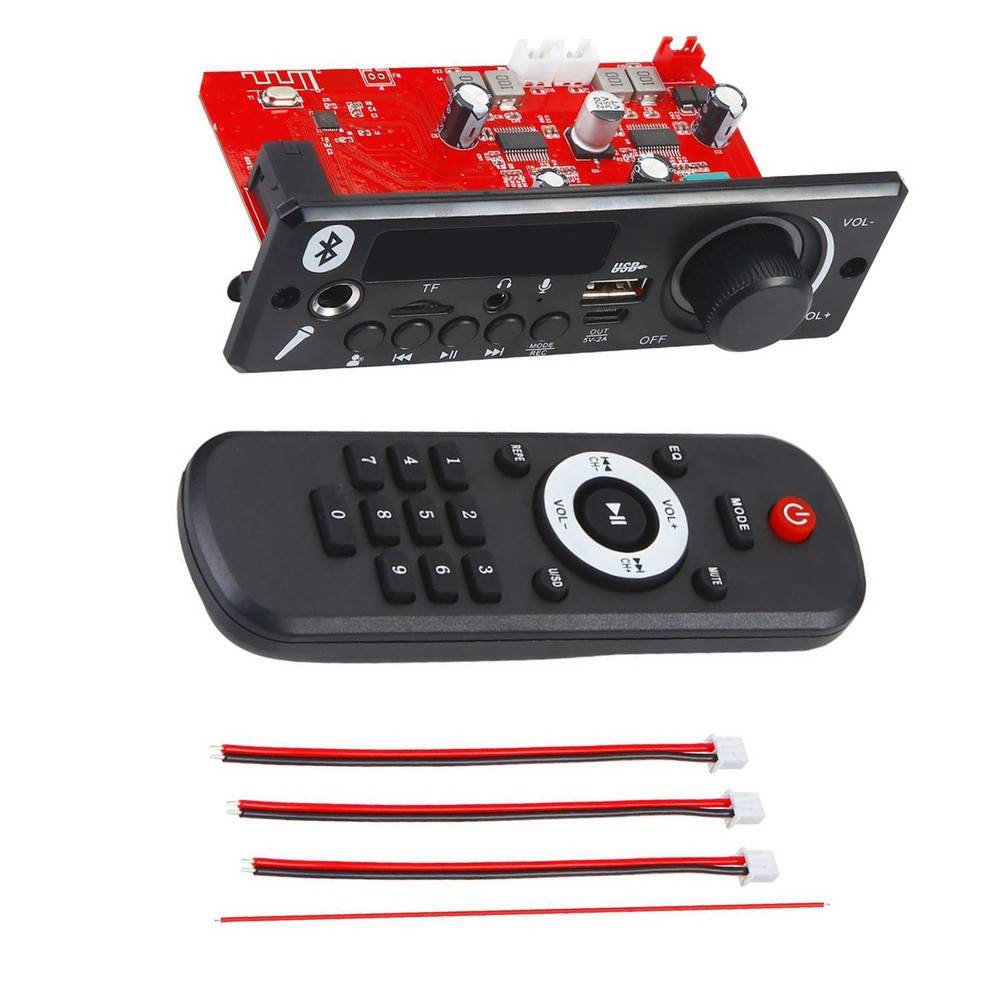 1set MP3 Decoder Kit Bluetooth 5.0 160W Amplifier Lossless Music Decoding