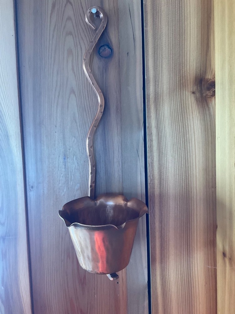 avon coppersmith solid copper votive