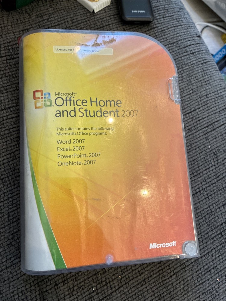 Microsoft Office Home and Student 2007