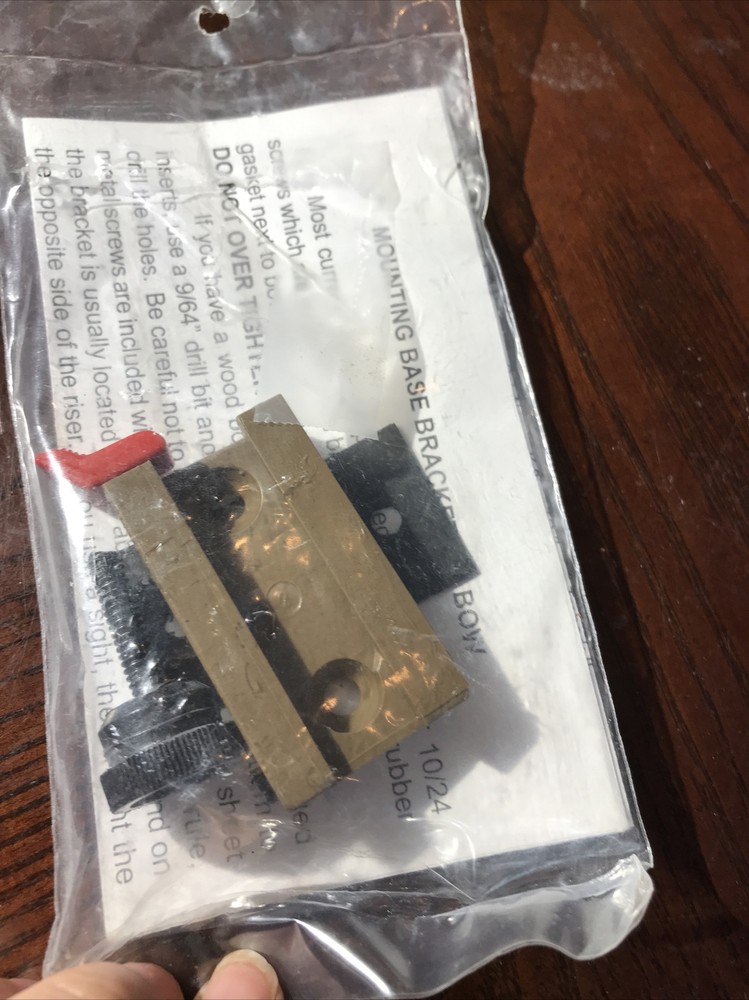 Mounting base bracket on bow