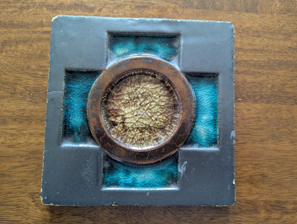 Vintage Tile, Portugal, Gresval? - please read