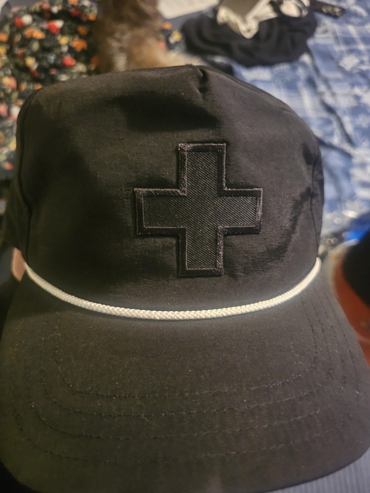Gresyon Golf Black Cross Hat