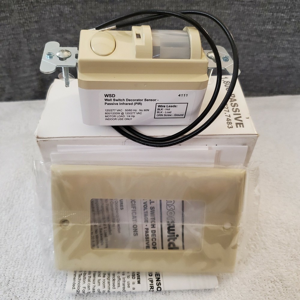 Sensor switch, wall switch occupancy sensor 184CHK .
