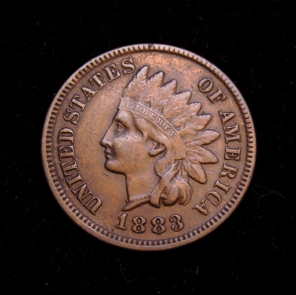 1883 Indian Head Cent  XF