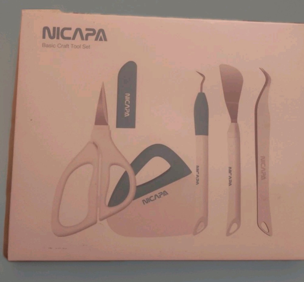 Nicapa Basic Craft Tool Set Cardstock Crafting Tools Kit New