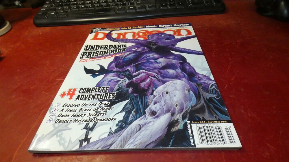 TSR: Dungeon Magazine: Issue 92