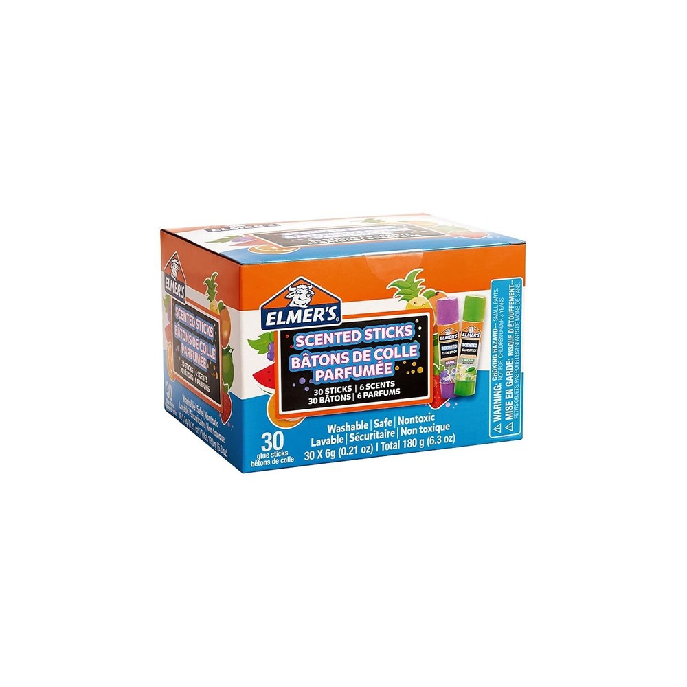 Elmer's Scented Glue Sticks Variety Pack 30 Count Fun Creative School Projects