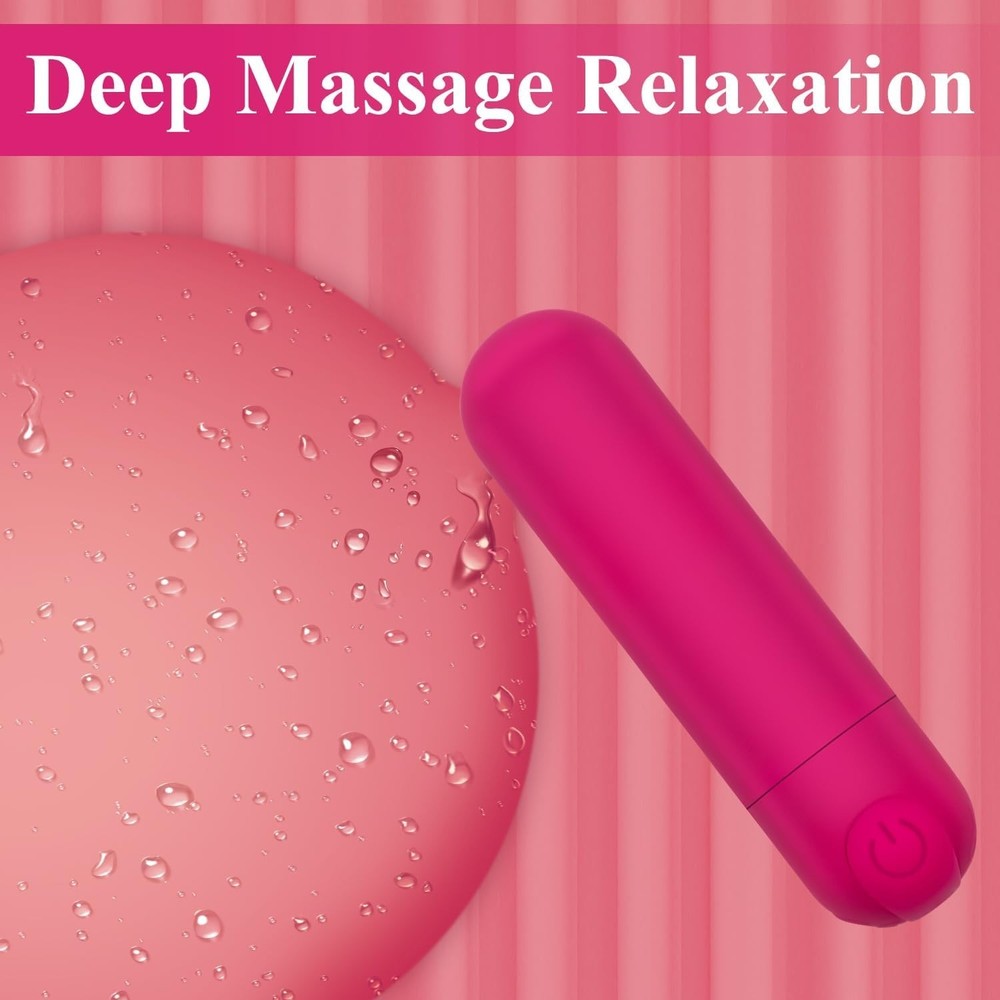 Tranquility On-the-Go: Quiet Silicone Massage Stick with 10 Versatile Modes