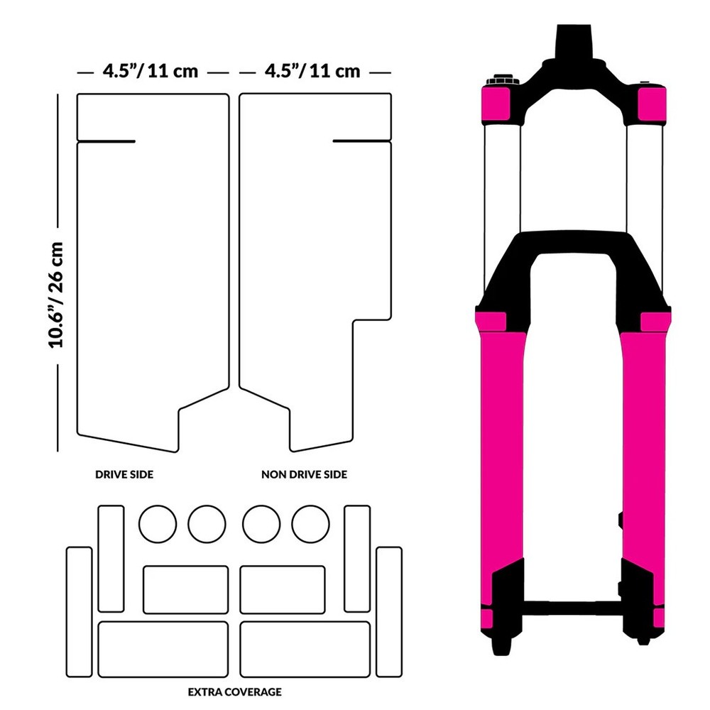 Ground Keeper Fork Keeper, Cosmic Shift, Gloss NLS