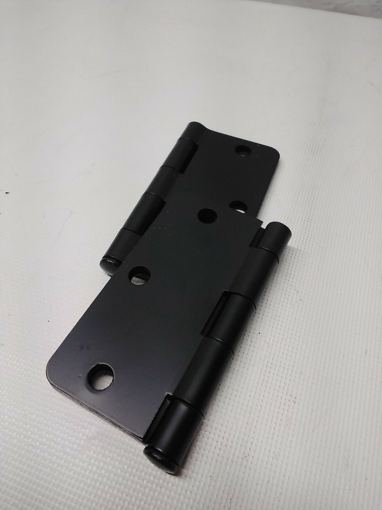 3 Pack DELTANA S35R41B Black Radius Hinge