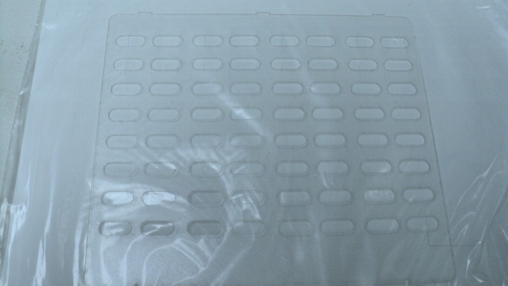 Plastic Label Overlay ESI IVX 64 DSS Console