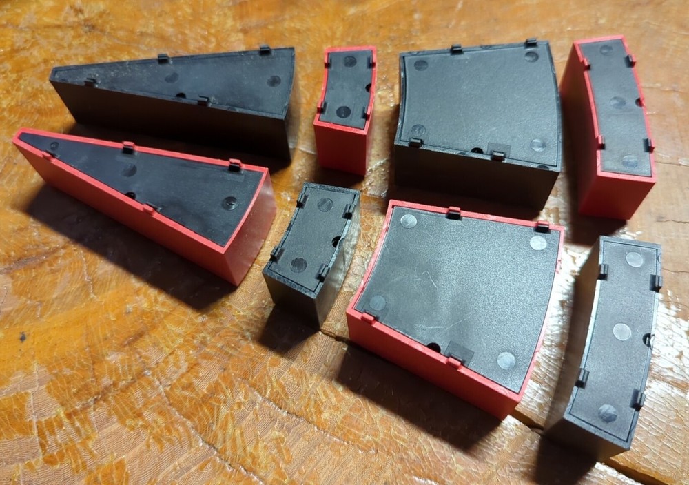 PICK 1! Arachnid Dart Board Target Replacement red black section segment part