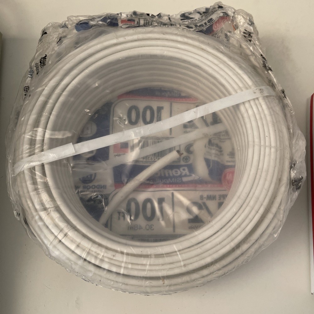 ROMEX 14/2 100FT Indoor Wire Type NM-B
