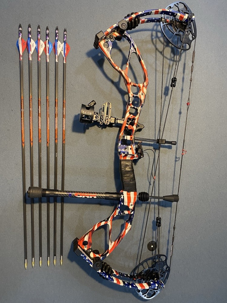 Darton Spectra-E Compound Bow USA Flag, Right-Handed