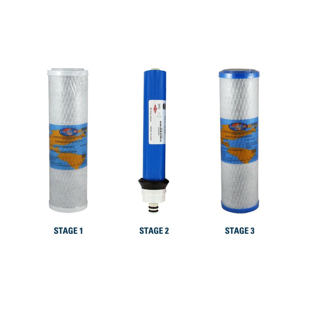 Rainsoft 21179 Compatible RO Filter Kit with Membrane