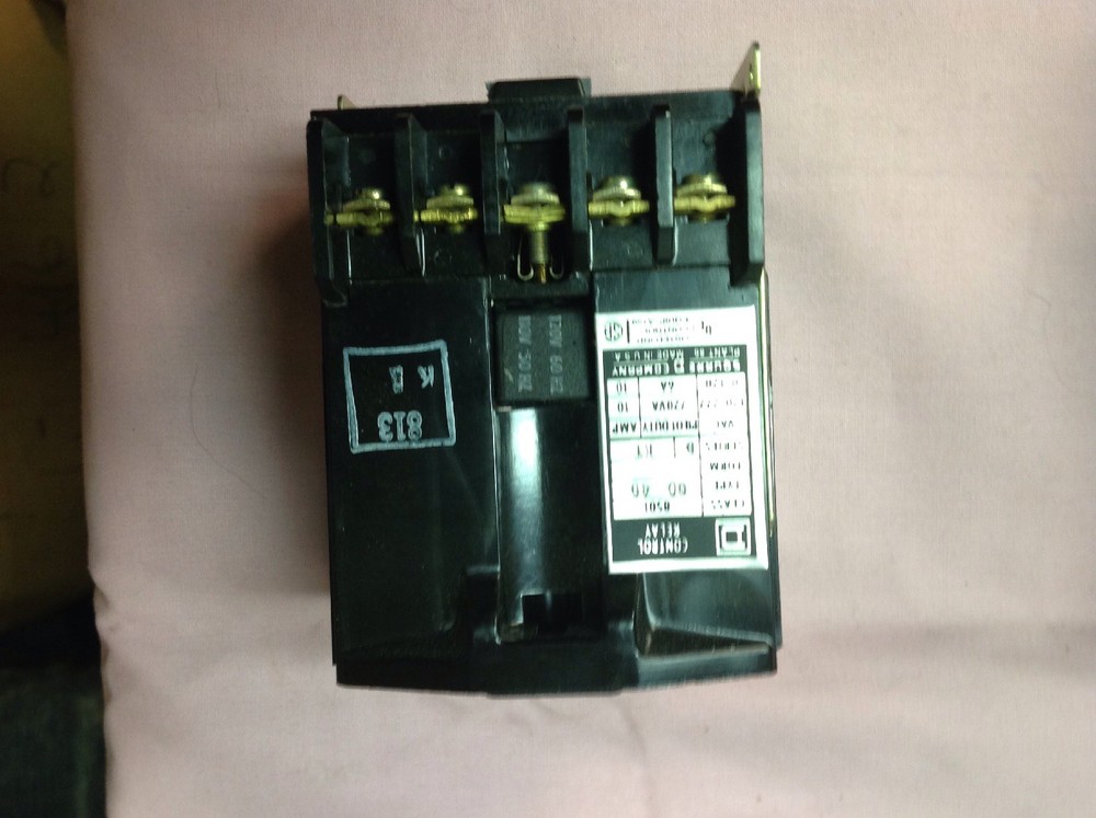 Square D Control Relay 8501-G040