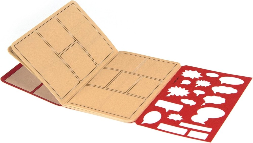 Passport-Sized Comic Book Notebook: 48 Blank Panels for Your Imagination