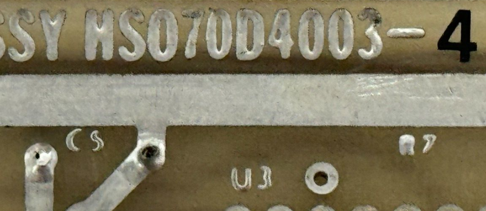 USED HS070D4003-4 Circuit Board