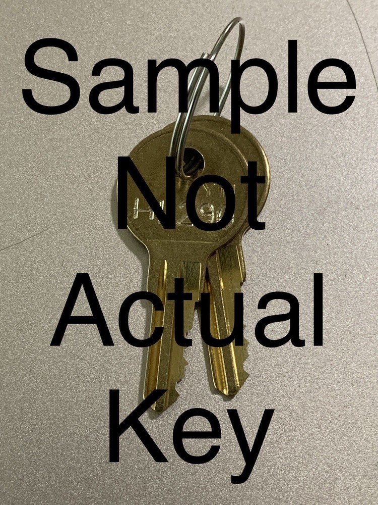 EC801-EC820 2 Keys for Various Better Built Truck Tool Box Locks Cut 2 Your Code