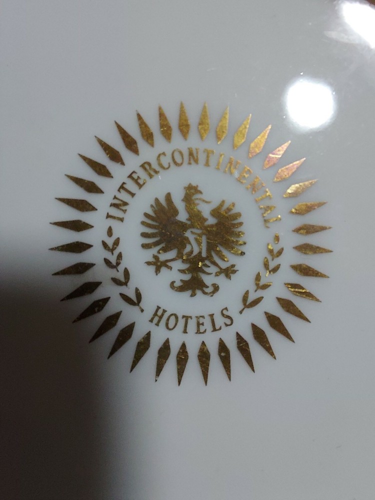 Ashtray INTERCONTINENTAL (Hotel) Frankfurt (Germany)
