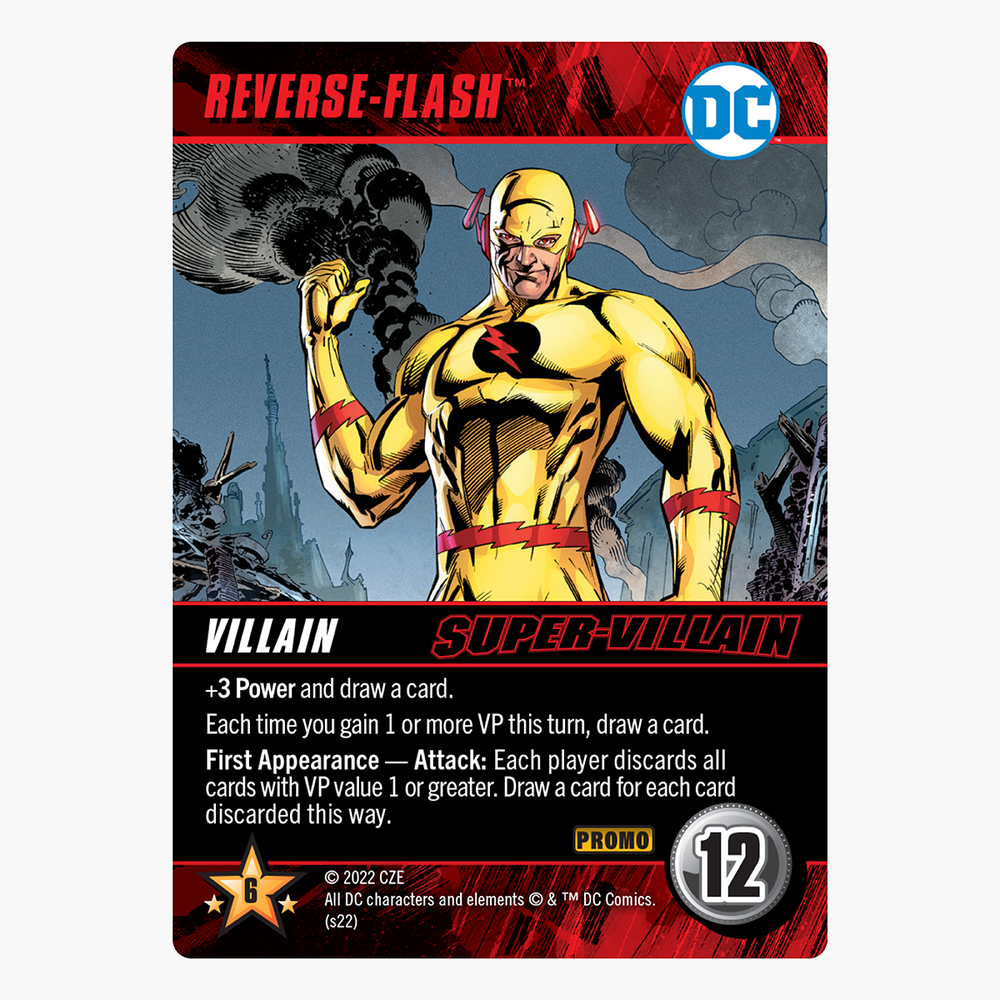 DC Deck-Building Game: Black Racer and Reverse-Flash PROMO CARDS