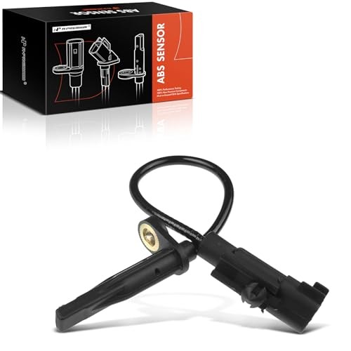 A-Premium Front ABS Wheel Speed Sensor Compatible with Cadillac & Saab Models -