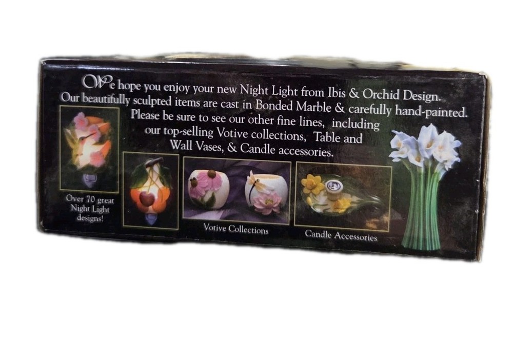 NIB Ibis & Orchid squirrel Night Light