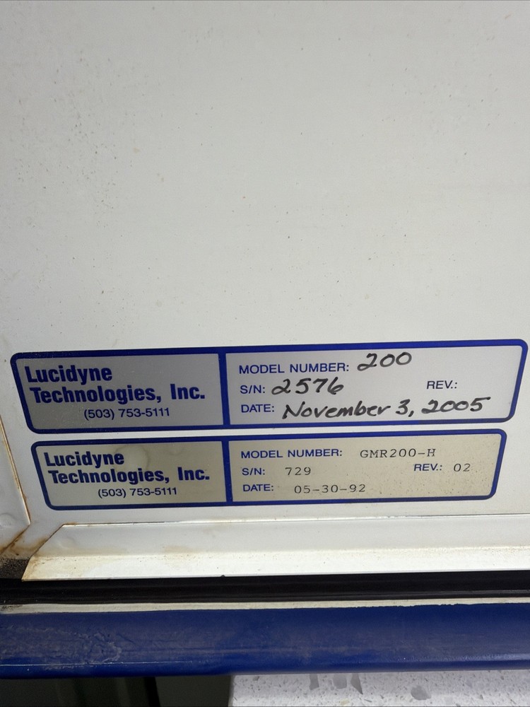 Lucidyne Technologies GMR200-H Grademark Reader