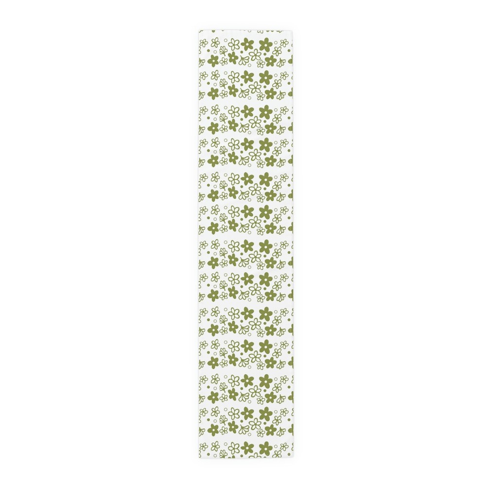 Spring Blossom Pyrex inspired Table Runner (Cotton, Poly)