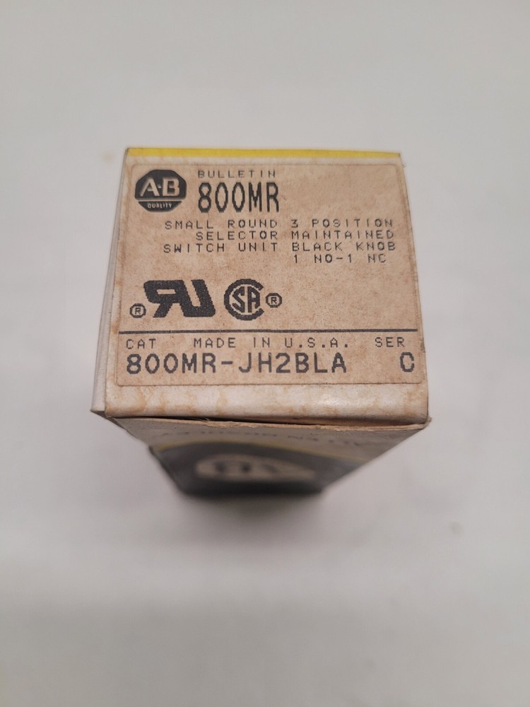 Allen Bradley 800MR-JH2BLA Selector Switch