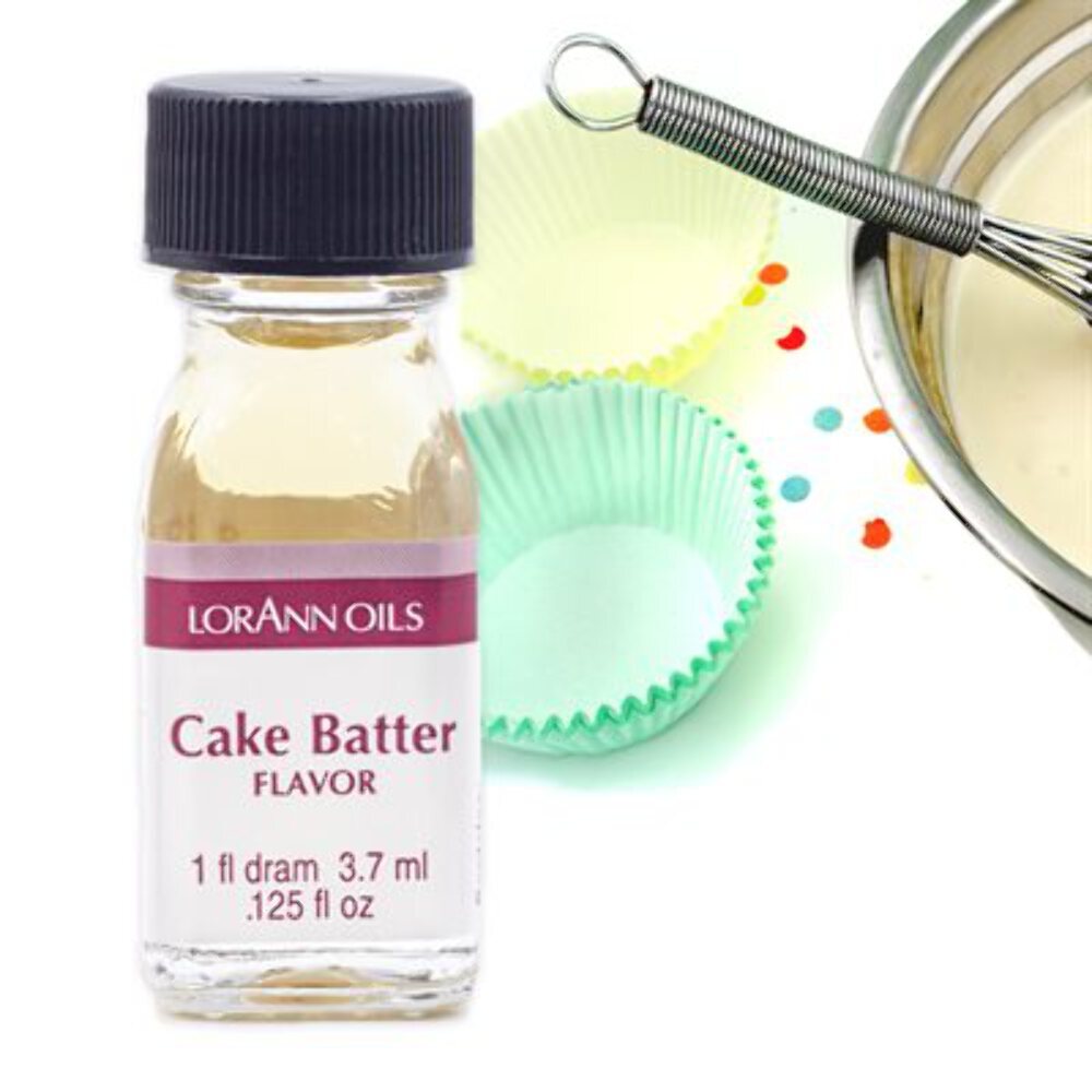 LorAnn Super Strength Cake Batter Flavour 3.7ml (1 dram)