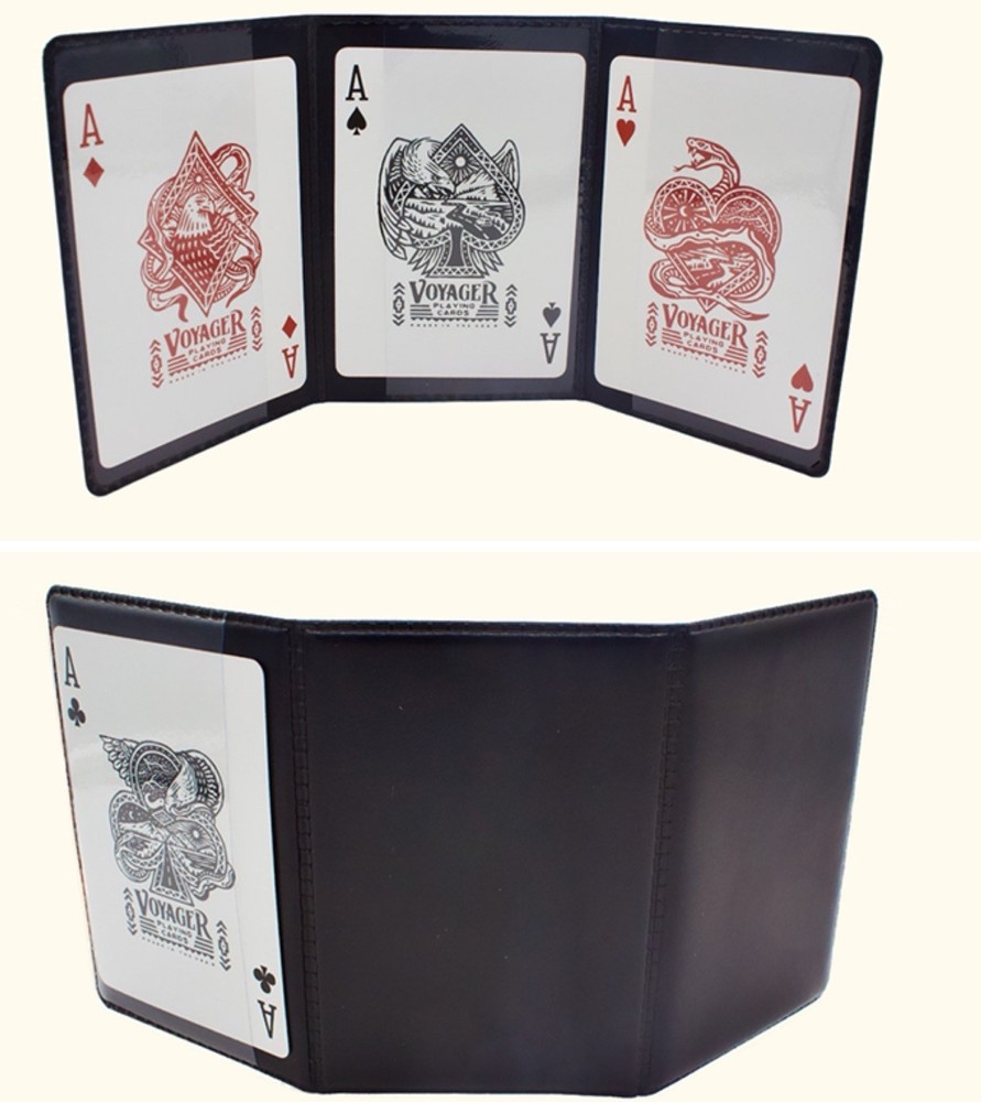 Magician’s Keep Card Packet Tricks Together Folding Wallet Deluxe 2 Pack!
