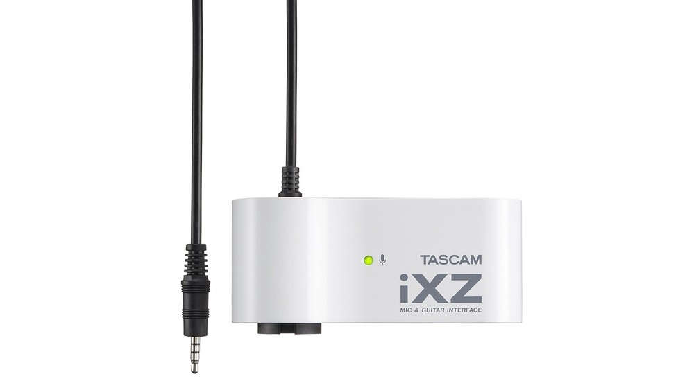 Tascam iXZ Mic/Instrument Audio Interface for iPad/iPhone/iPod Touch