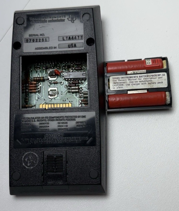 Texas Instruments TI-59 Programmable Calculator Applied Statistics Module Par