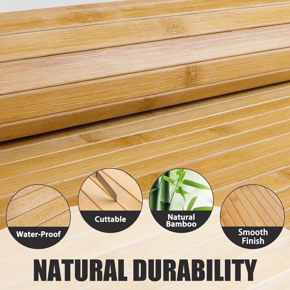 Bamboo Wall Panel for Interior Decoration Bamboo Pole Wrap Roll Natural