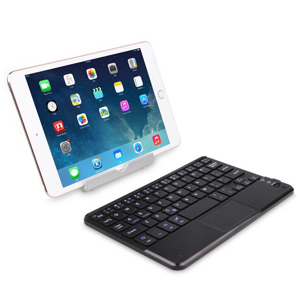 Upgrade Wireless Bluetooth Keyboard With Mouse Touchpad For Android/IOS Tablet