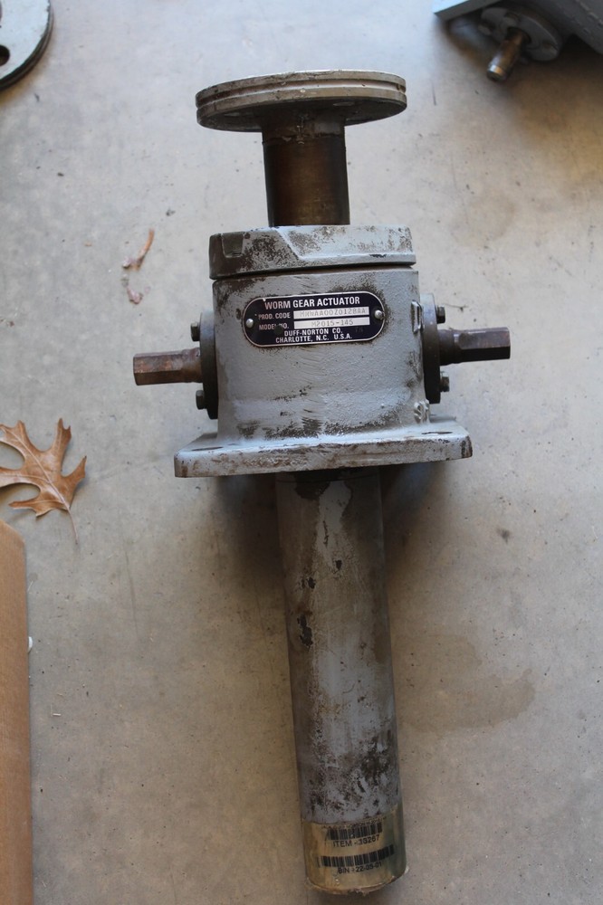 Duff Norton Worm Gear Actuator M2015 M2015-145