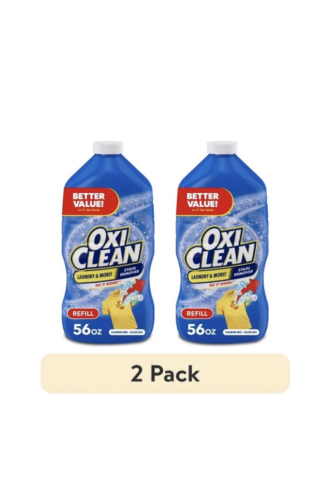 OxiClean Laundry Stain Remover Refill, 56 fl oz ( 2 PACK )