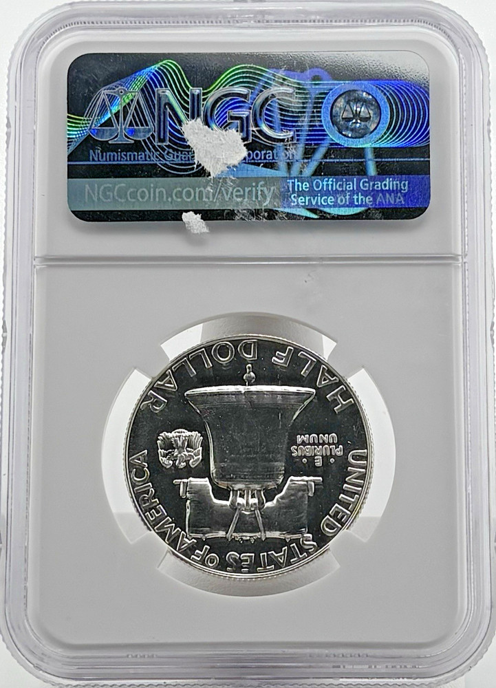 1956 Type 2 Franklin Silver Half Dollar PF68 NGC