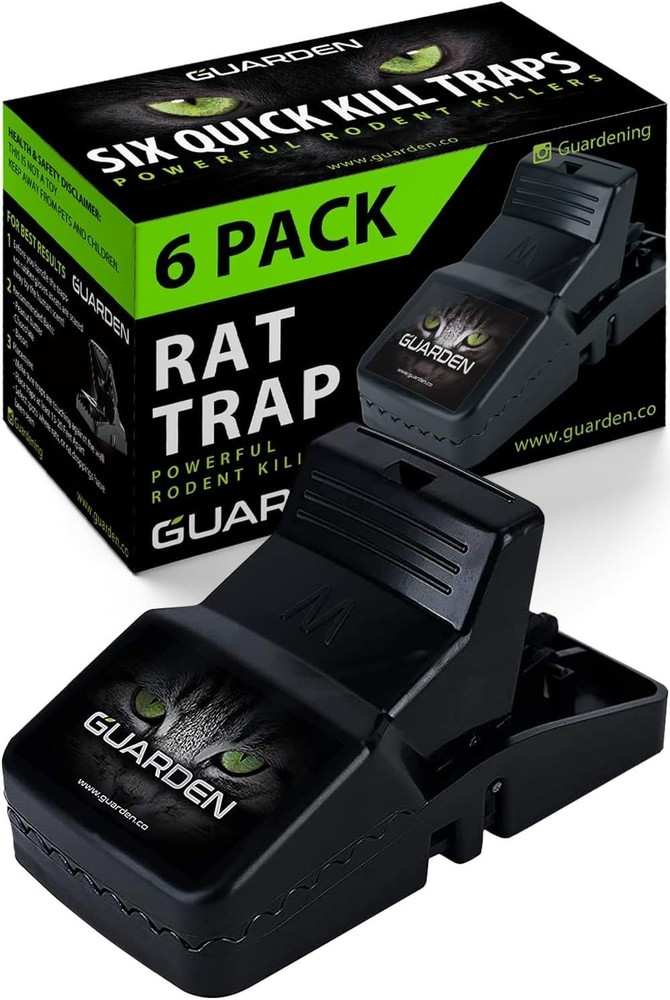 Effective Vole & Rat Traps - No Touch Disposal